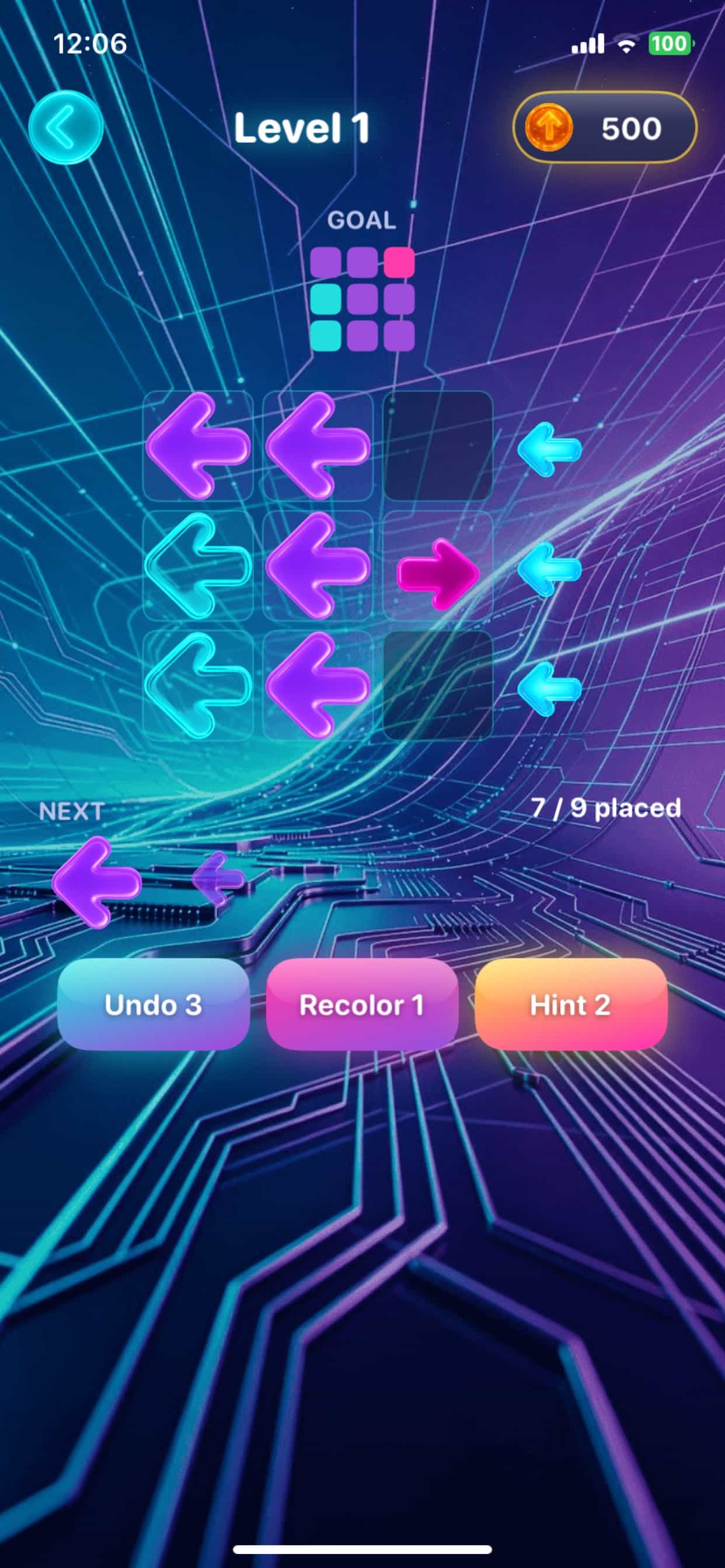 Color Match mode screenshot